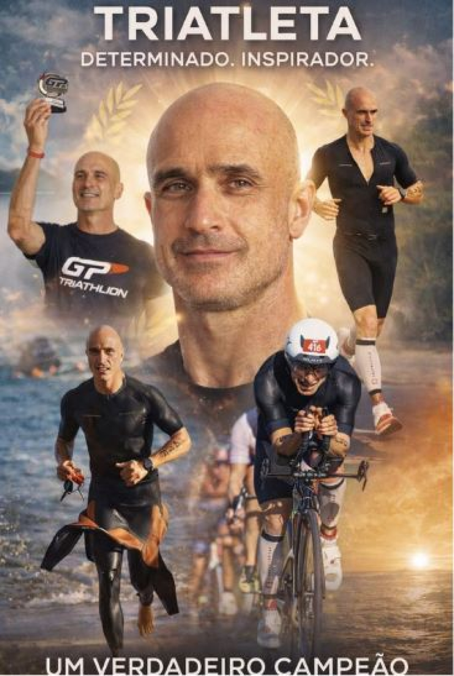 Castilhense Tiago Barros brilha em Penha e conquista pódio no GP Extreme de Triathlon.