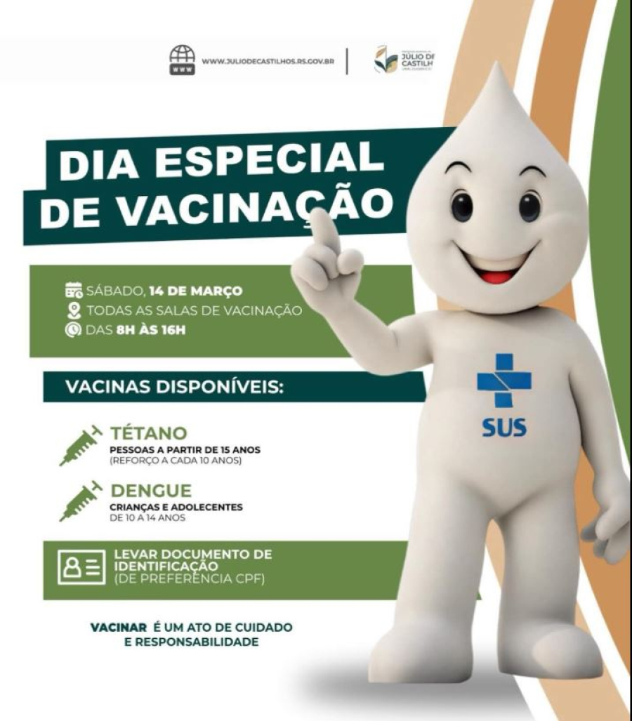 Dia Especial de Vacinação