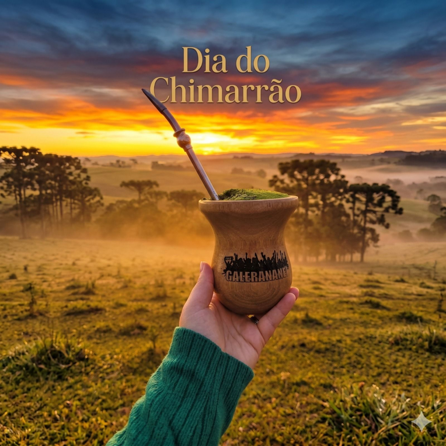 Hoje (24/04) é comemorado o Dia do Chimarrão!