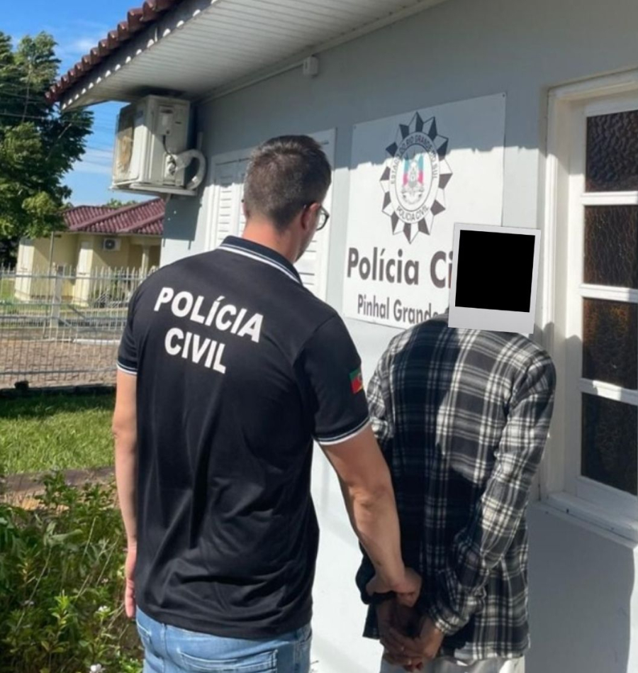 POLÍCIA CIVIL PRENDE PREVENTIVAMENTE INDIVÍDUO INVESTIGADO POR FURTOS DE VEÍCULOS EM PINHAL GRANDE