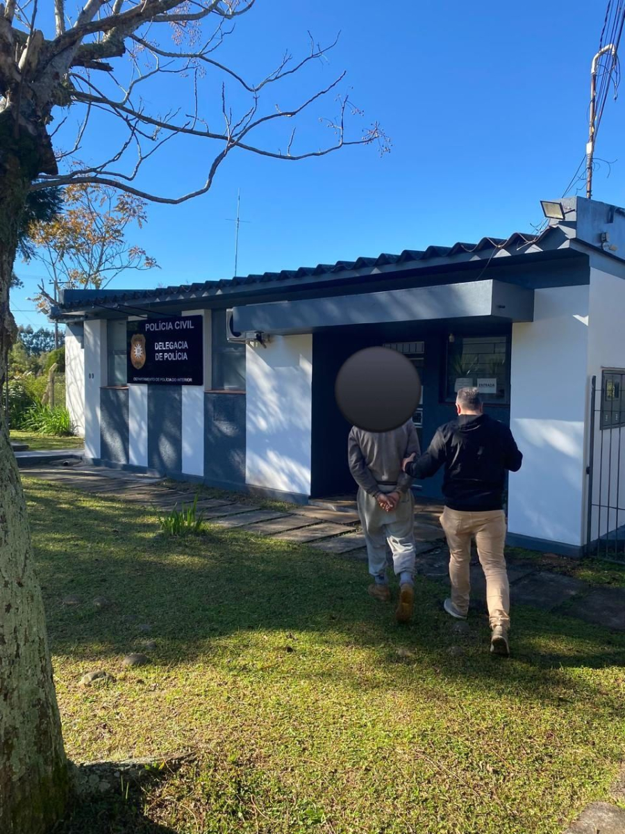 Polícia Civil recaptura foragido do sistema prisional em Júlio de Castilhos