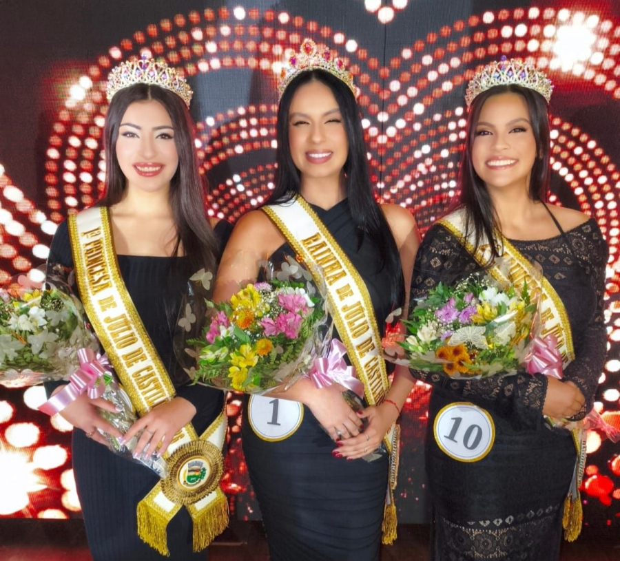 Ana Lívia, Mariana e Rafaela são as Soberanas 2026/2027