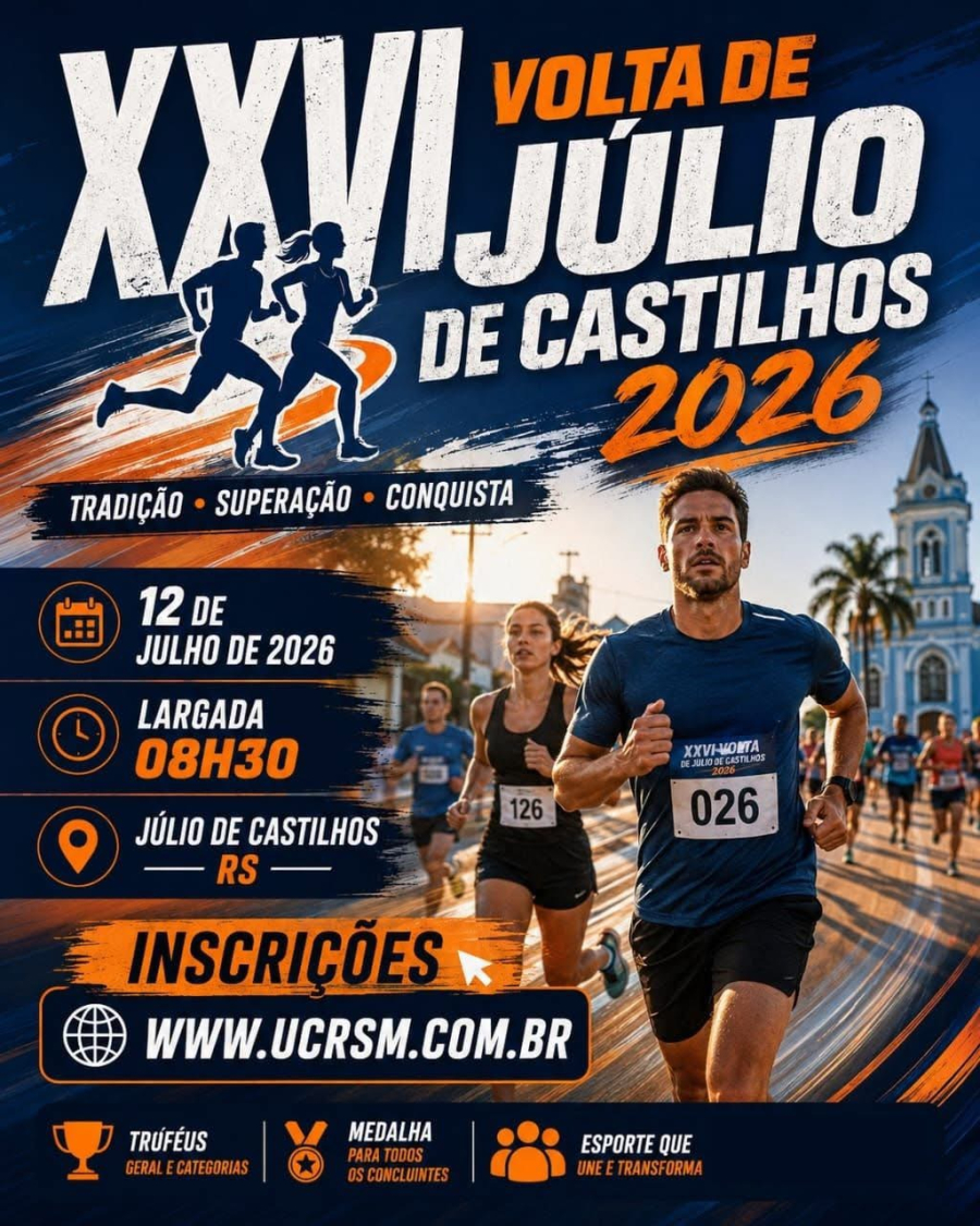 Rústica XXVI volta cidade Júlio de Castilhos