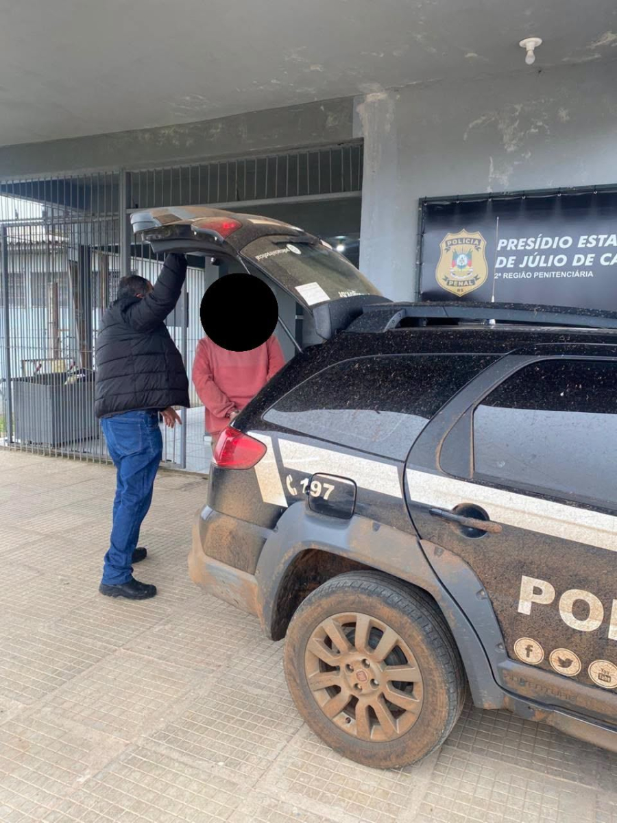 Réu por tentativa de feminicídio é preso novamente após agredir e ameaçar ex-companheira em Júlio de Castilhos