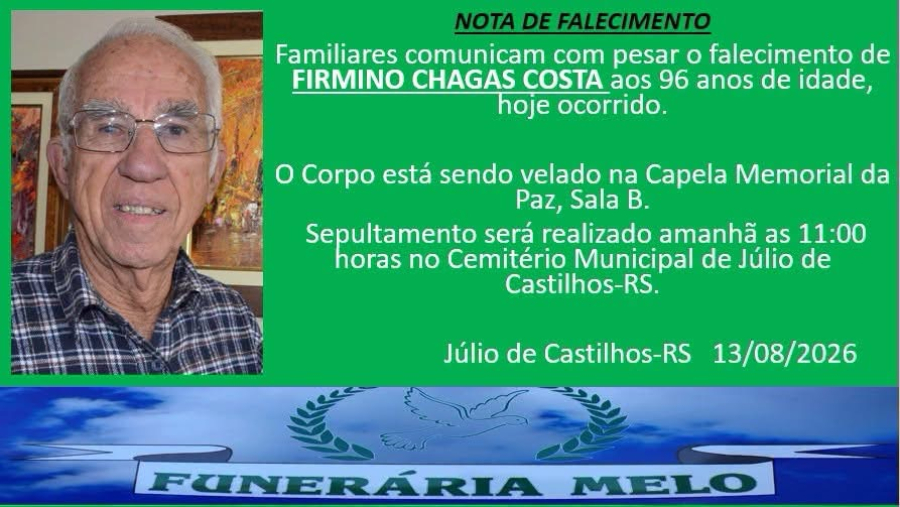 Júlio de Castilhos em luto: a despedida de quem contava a nossa história.