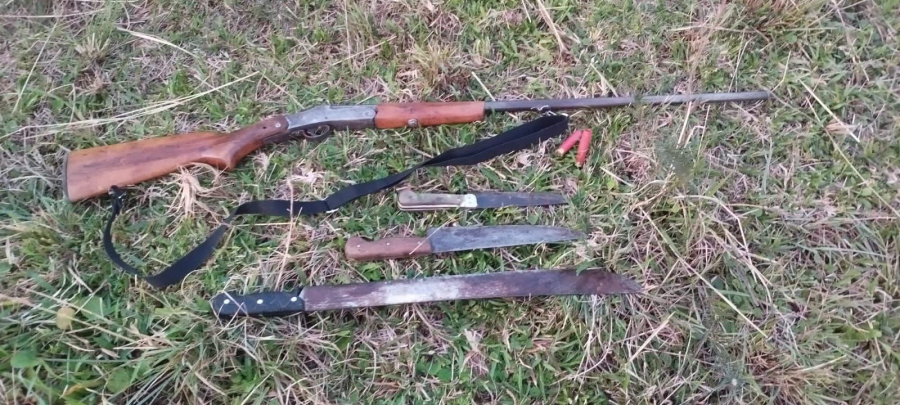 Quatro homens são presos por furto abigeato e porte de arma de fogo em Dilermando de Aguiar