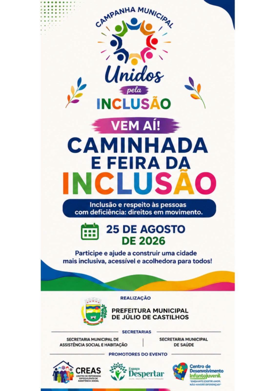 Caminhada e Feira da Inclusão 